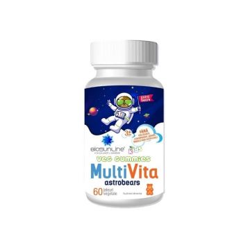BioSunLine Multi Vita Veg Gummies ASTROBEARS, 60 jeleuri