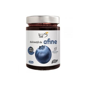 DACIA PLANT Dulceata Afine dulceata fara zahar, 360g
