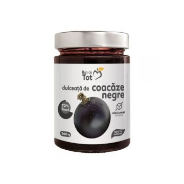 DACIA PLANT Dulceata Coacaze Negre fara zahar, 360g