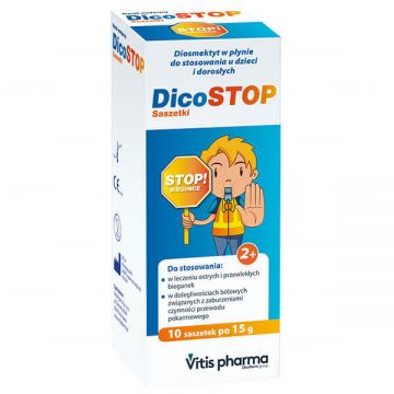 DicoStop, 15 g x 10 pliculețe