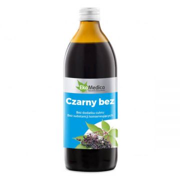 EkaMedica Black Elderberry, suc, 500 ml