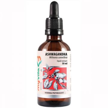 MyVita Ashwagandha, extract lichid, 50 ml