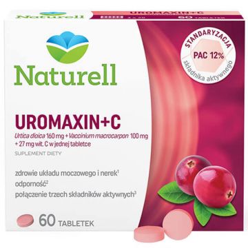 Naturell Uromaxin + C, 60 comprimate