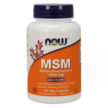 Now Foods, MSM 1000 mg, 120 capsule