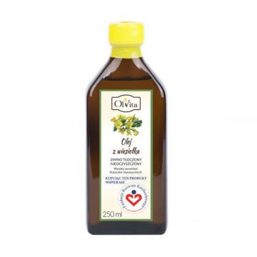OlVita Ulei de Evening Primrose, presat la rece, nepurificat, 250 ml