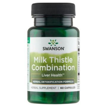 Swanson Milk Thistle Combination, 60 capsule