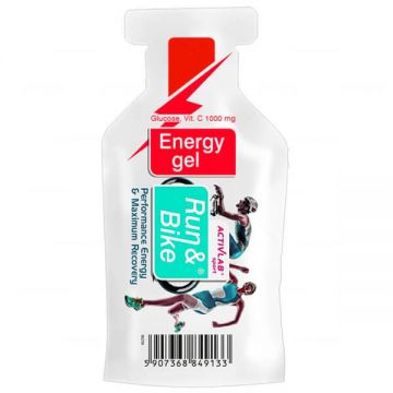 Activlab Run & Bike, Gel energetic, aromă de căpșuni, 40 g