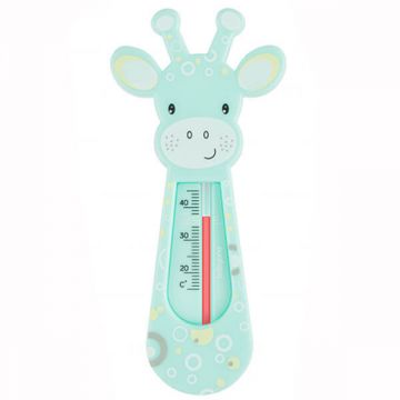BabyOno, termometru de baie plutitor, girafă, mentă, 1 buc