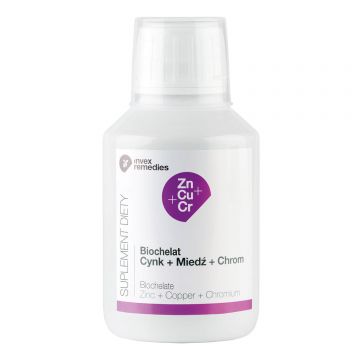 Biochelate, zinc + cupru + crom, 150 ml