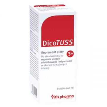 DicoTuss, sirop de tuse, peste 3 ani, 100 ml