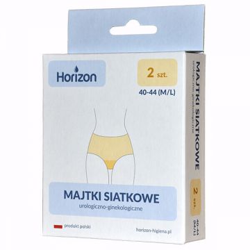 Horizon, slip cu plasă, urologic-ginecologic, mărimea 40-42, 2 bucăți