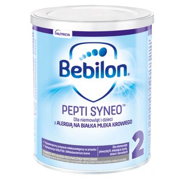Lapte praf Bebilon Pepti 2 Syne, după 6 luni, 400 g, Nutricia