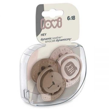 Lovi, manechin, silicon, dinamic, Hey Girl, 22/887, 6-18 luni, 2 bucăți