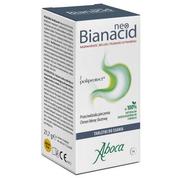 NeoBianacid Hiperaciditate și reflux, 14 pastile