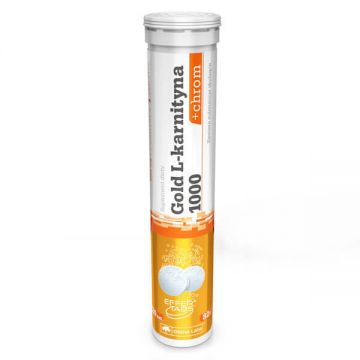 Olimp Gold L-Carnitină 1000, 20 comprimate efervescente