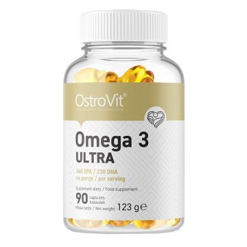 OstroVit Omega 3 Ultra, 90 capsule
