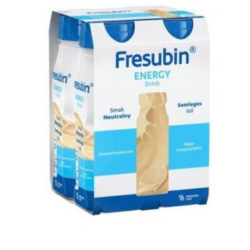 Băutură energizantă cu aromă naturală Fresubin, 4 x 200 ml, Fresenius Kabi