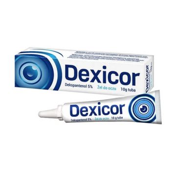 Dexicor, gel pentru ochi, 10 g