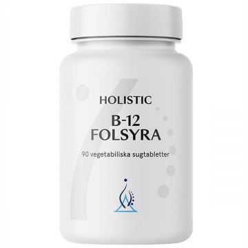Holistic B-12 Folsyra, 90 pastile