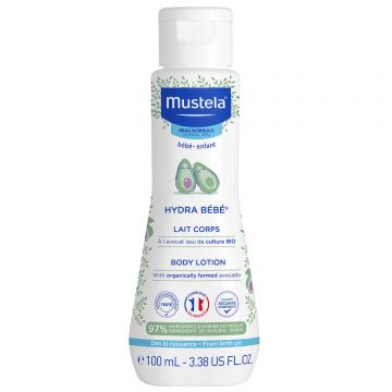 Mustela Bebe Enfant Hydra Bebe, lapte de corp, de la naștere, 100 ml