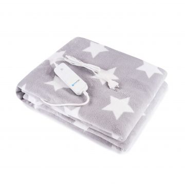 Oromed Oro-Blanket Star, pătură de încălzire electrică, fleece, stele