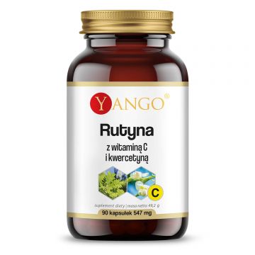 Yango Rutin cu vitamina C și quercetină, 90 capsule