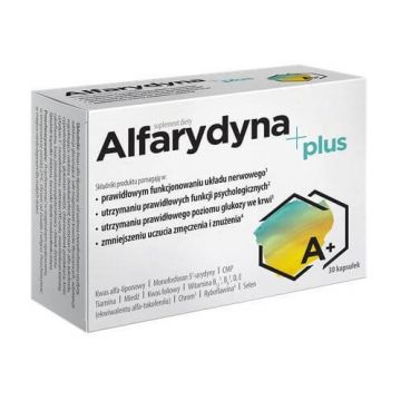 Alfaridin Plus, 30 capsule