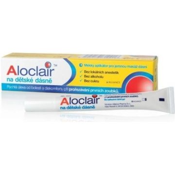 Aloclair pentru gingiile copiilor 1×10 ml, gel oral pentru dentiție