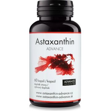Astaxanthin ADVANCE 60 cps. - cel mai ieftin astaxanthin 1×60 cps, supliment alimentar