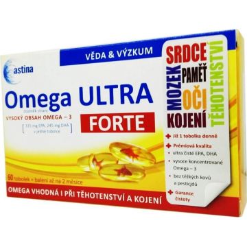 Astina Omega ULTRA FORTE 1×60 cps, supliment alimentar