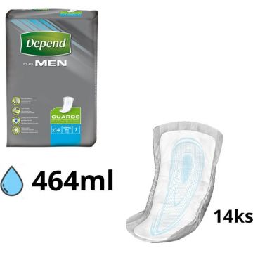 DEPEND FOR MEN 1×14 buc, tampoane pentru incontinență