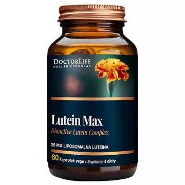 Doctor Life Lutein Max, luteină și zeaxantină, 60 capsule