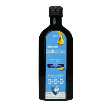 EstroVita Immuno, Esteri de acizi Omega 3-6-9, 250 ml