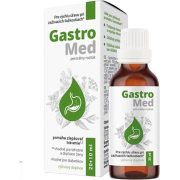GastroMed soluție orală 30 ml 30 ml, supliment alimentar