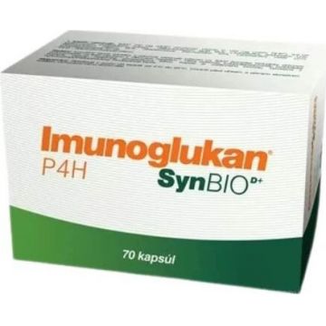 IMUNOGLUKAN P4H SYNBIO D+ 70CPS 1x70cps, supliment alimentar