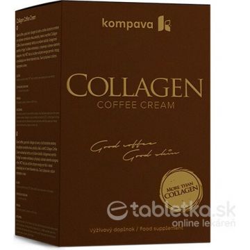 Kompava Collagen Coffee Cream 1×300 g, pulbere