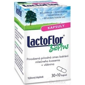 LactoFlor BioPlus 1×40 cps, supliment alimentar