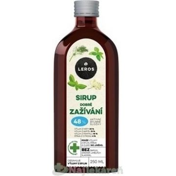 LEROS SIRUP GOOD DIGESTION 1×250 ml, sirop pentru susținerea digestiei