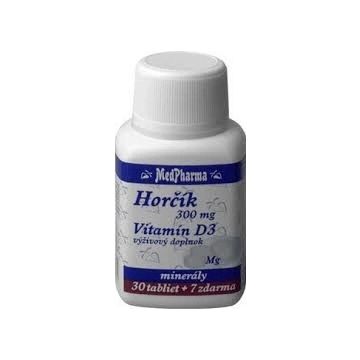 MedPharma HORCHIK 300MG+VIT. D 1×37 tbl, supliment alimentar