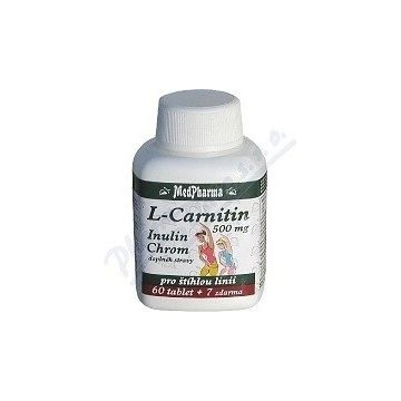 MedPharma L-CARNITINE 500 MG + INULIN + CROMIUM 1×67 tbl, L-CARNITINE + INULIN + CROMIUM