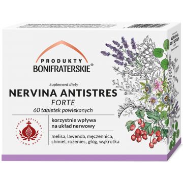 Nervina Antistres, 60 comprimate