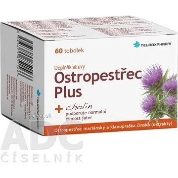 Neuraxpharm OSTROPESTREC PLUS 1×60 cps, ciulin de lapte