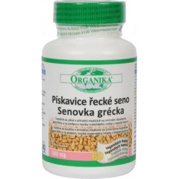 ORGANIKA Fenugreek 1×60 cps, supliment alimentar