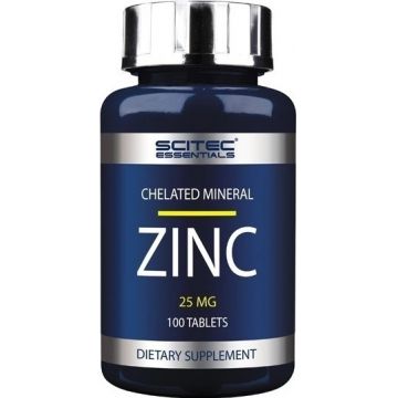 Scitec Nutrition Zinc 1×100 tbl, supliment alimentar