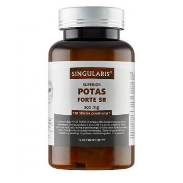 Singularis Potasiu Forte SR 300mg, 120 capsule