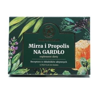 Smirnă și propolis pentru Gardo 12 pastile