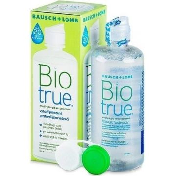 Soluție multifuncțională Biotrue 1×300 ml, soluție pentru lentile