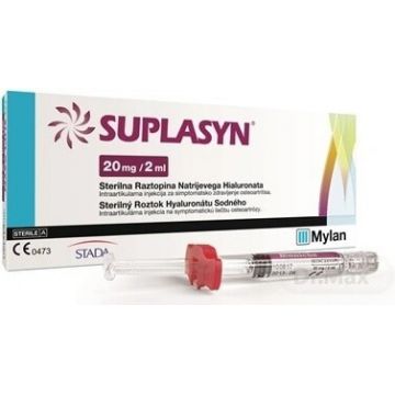 SUPLASYN 1×2 ml, soluție sterilă de hialuronat de sodiu 20 mg/2 ml