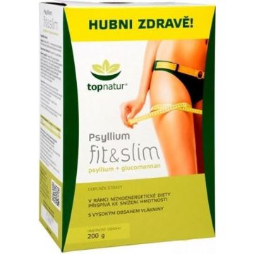 topnatur PSYLLIUM fit & slim cutie 1×200 g, supliment alimentar