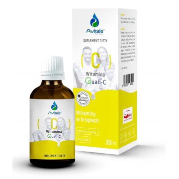 Vitamina C Quali-C 16 mg (acid L-ascorbic) 30 ml Avitale